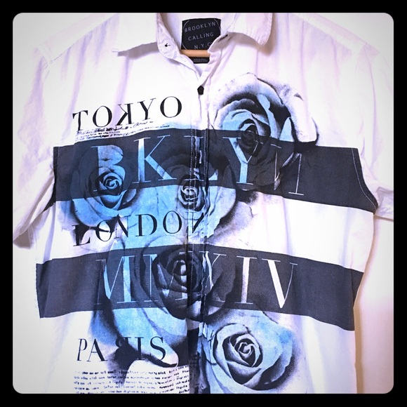 Men’s Short Sleeved Shirt - Picture 1 of 2